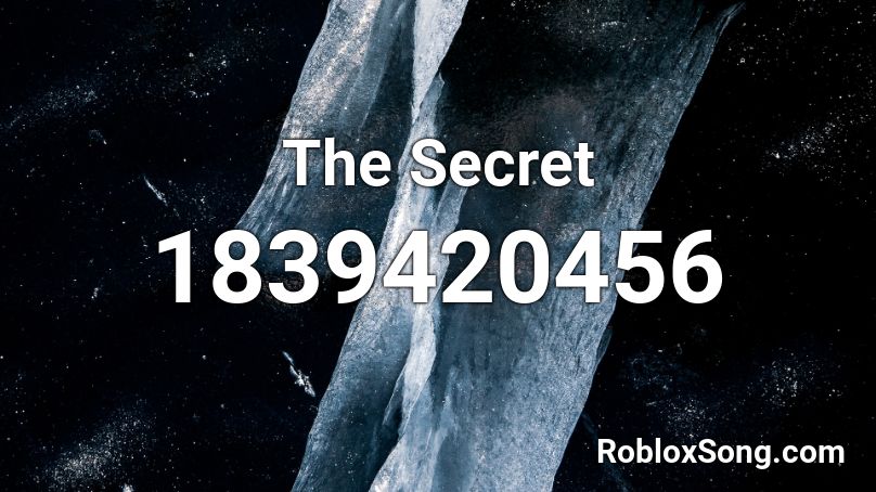 The Secret Roblox ID