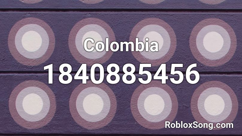 Colombia Roblox ID