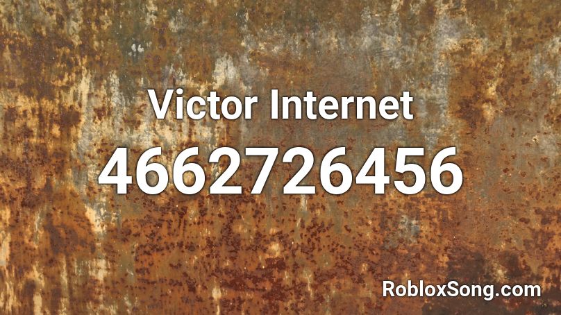 Victor Internet Roblox ID