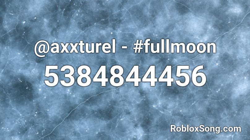 @axxturel Roblox ID