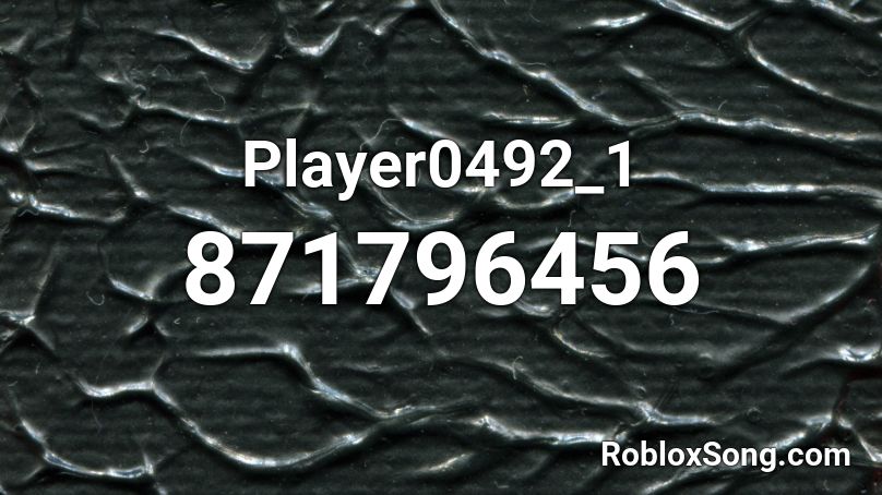 Player0492_1 Roblox ID