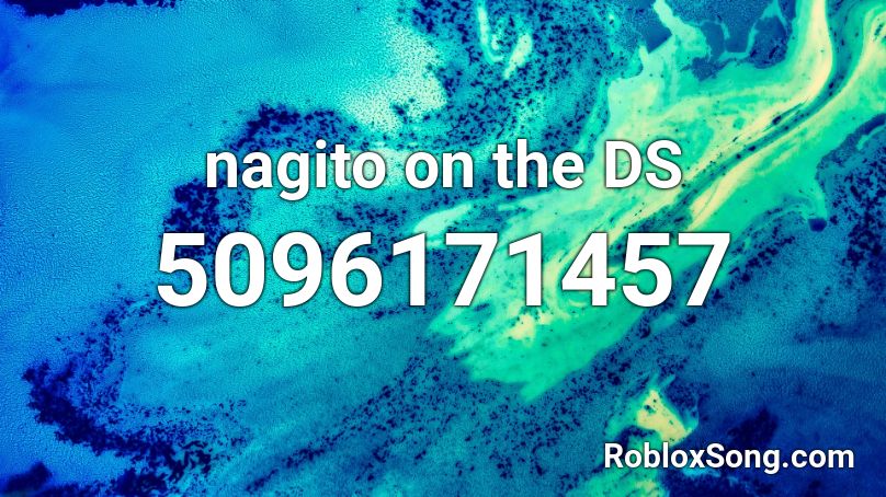 nagito on the DS Roblox ID