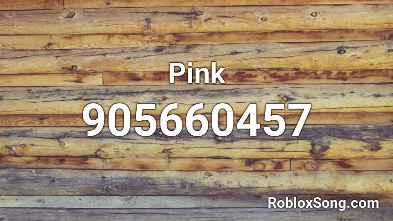 Pink Roblox ID