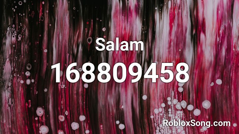 Salam Roblox ID