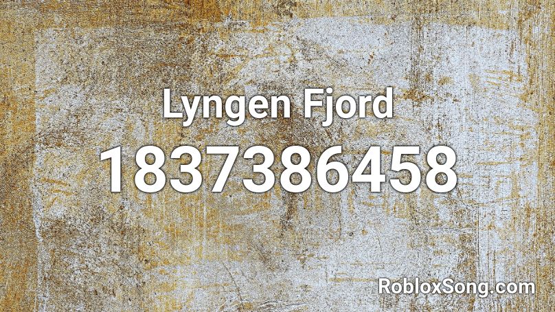 Lyngen Fjord Roblox ID