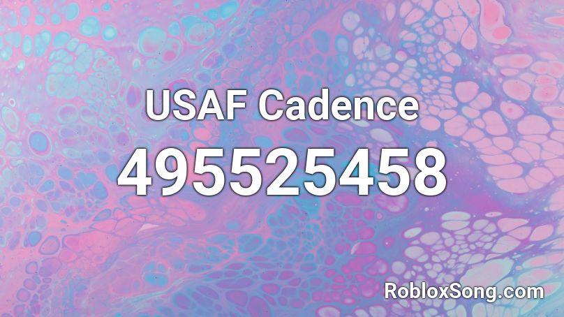 USAF Cadence Roblox ID