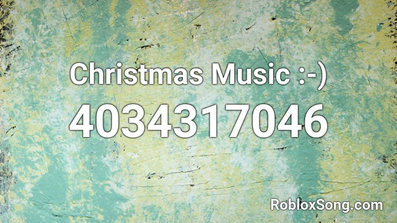 Christmas Music :-) Roblox ID