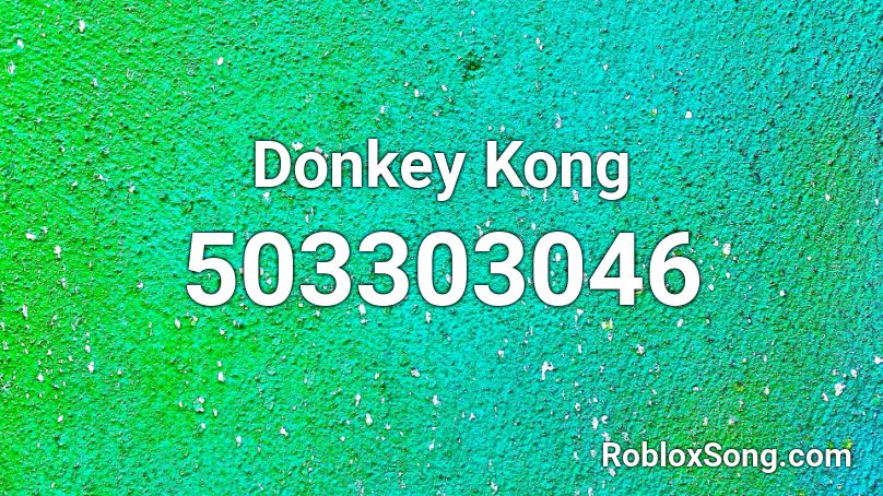 Donkey Kong Roblox ID