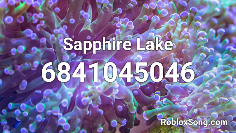 Sapphire Lake Roblox ID