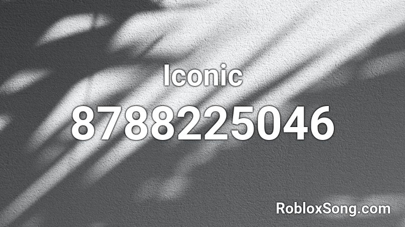 Iconic  Roblox ID