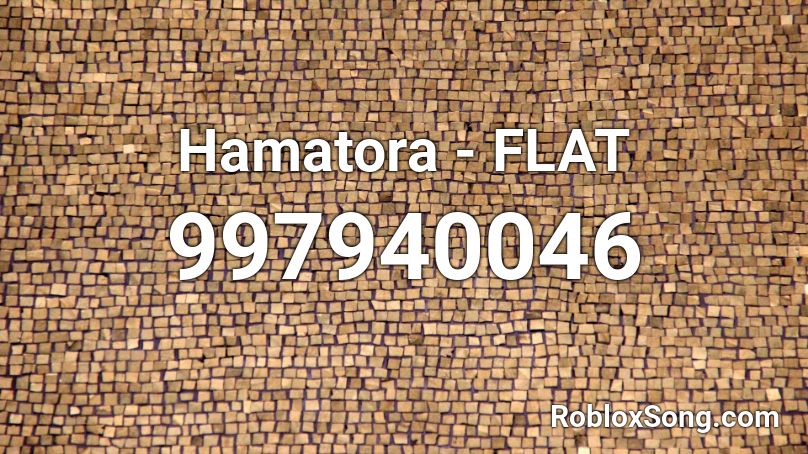 Hamatora - FLAT Roblox ID