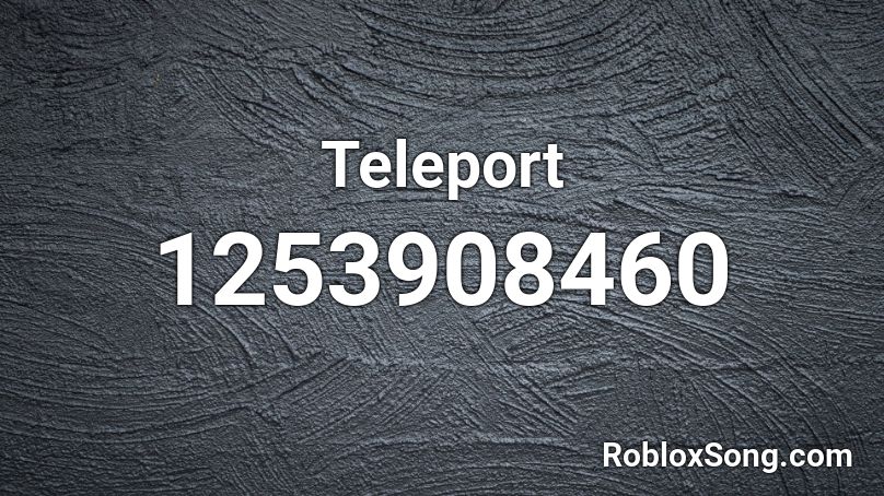 Teleport Roblox ID