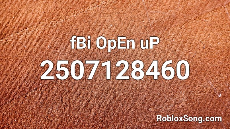 Fbi Open Up Roblox Id Roblox Music Codes - fbi open up roblox meme