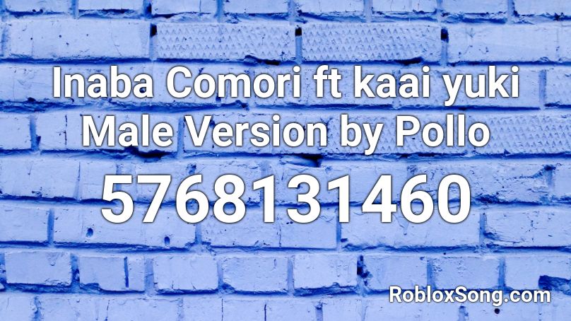 Lost Umbrella ft kaai yuki Male Version by Pollo Roblox ID