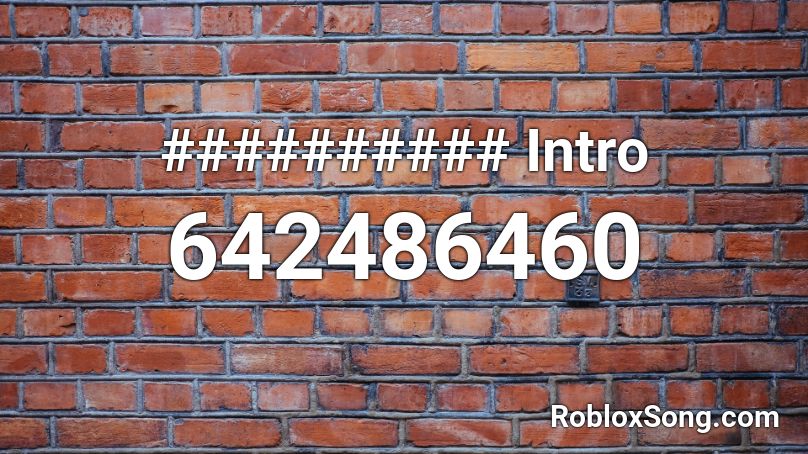 ########## Intro Roblox ID