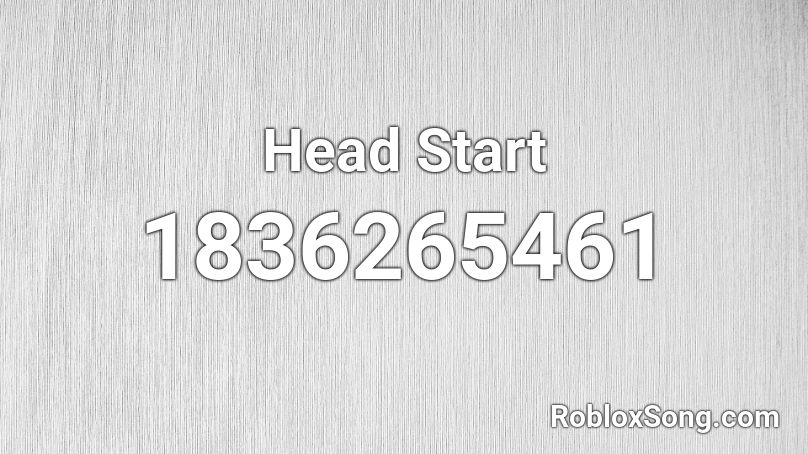 Head Start Roblox ID