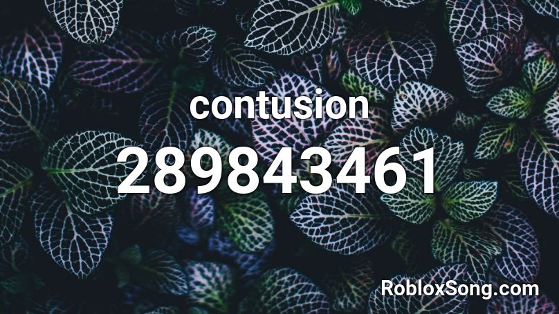 contusion Roblox ID