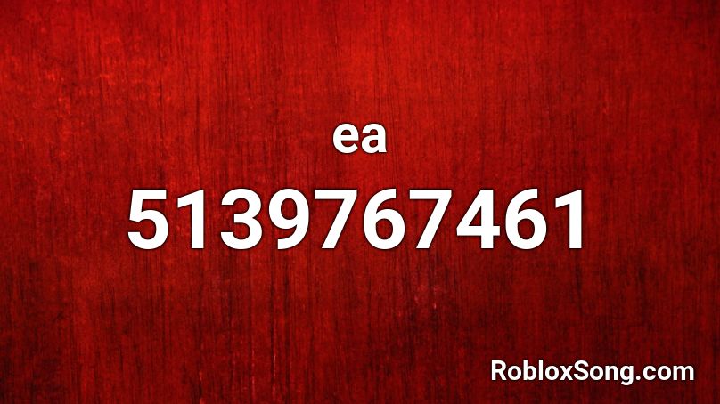 ea Roblox ID