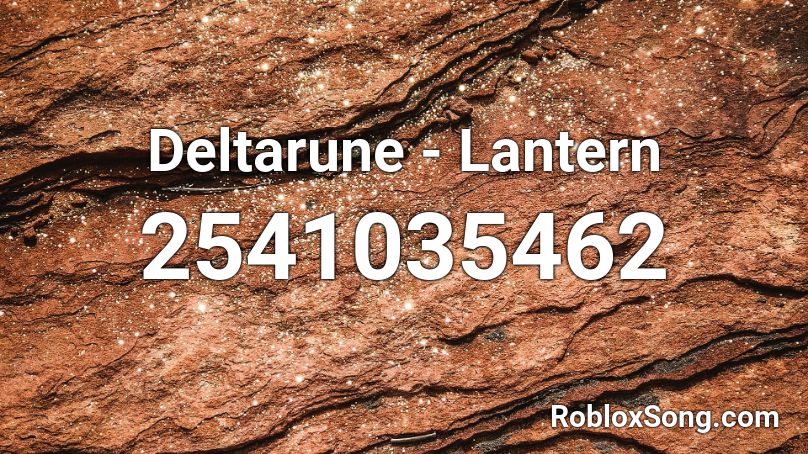 Deltarune - Lantern Roblox ID