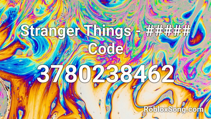 Stranger Things - ##### Code Roblox ID
