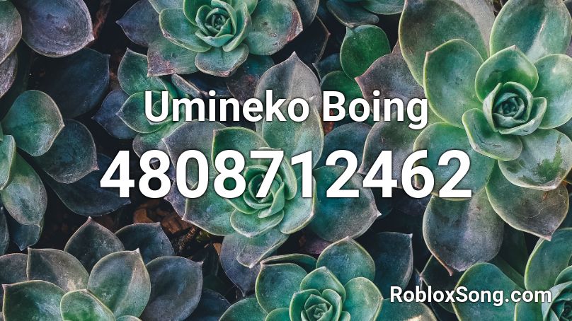 Umineko Boing Roblox ID