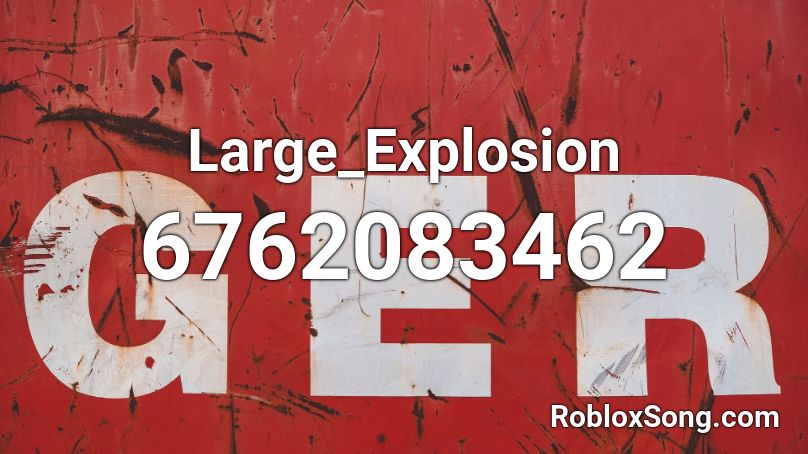 Large_Explosion Roblox ID