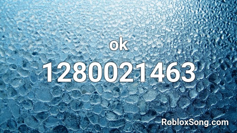 ok Roblox ID