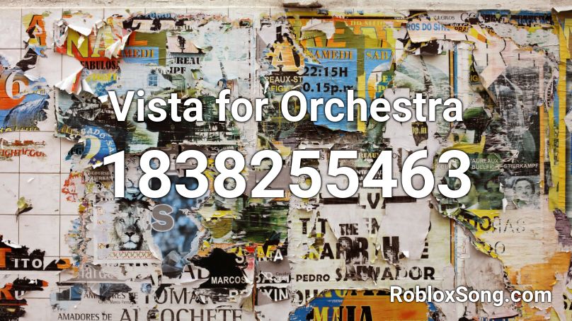 Vista for Orchestra Roblox ID