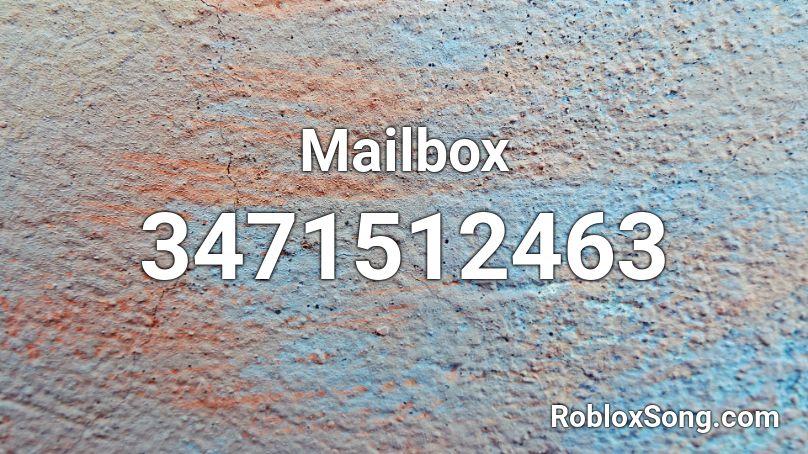 Mailbox Roblox ID