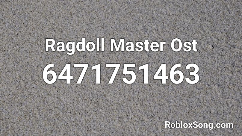 ragdoll masters code
