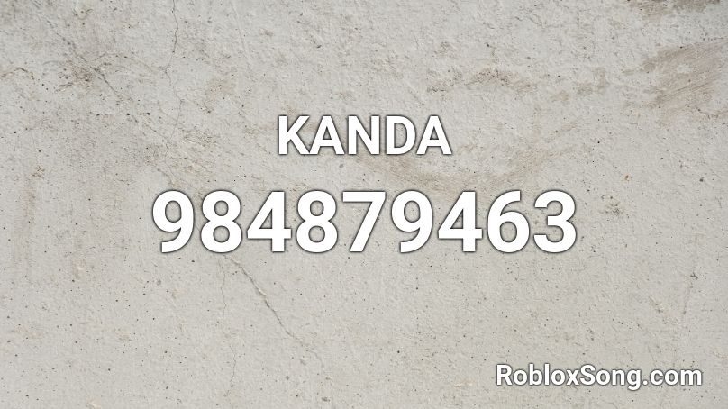 KANDA Roblox ID