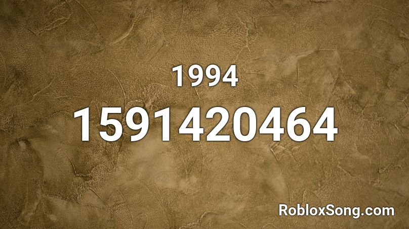 1994 Roblox ID