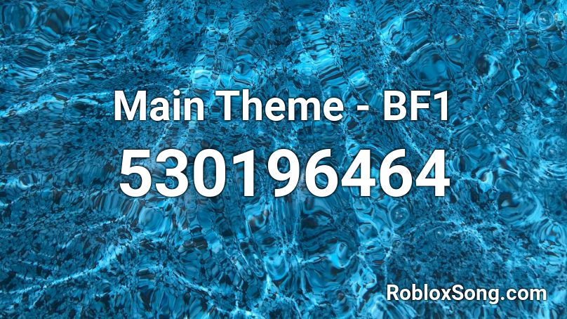Main Theme - BF1 Roblox ID
