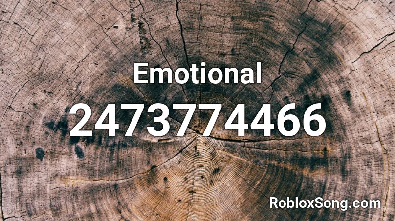 Emotional Roblox ID