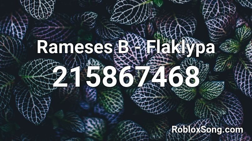 Rameses B - Flaklypa Roblox ID