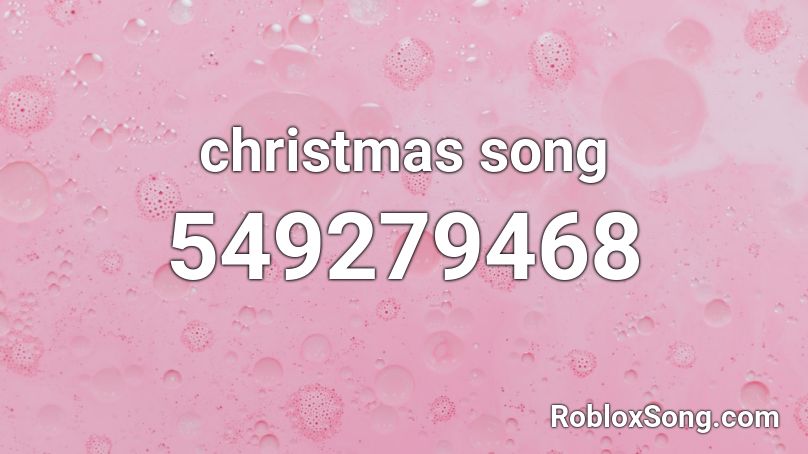 christmas song Roblox ID