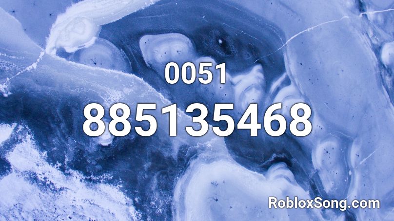 0051 Roblox ID