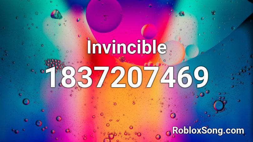 Invincible Roblox ID