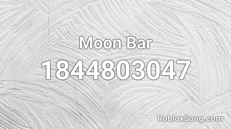 Moon Bar Roblox ID