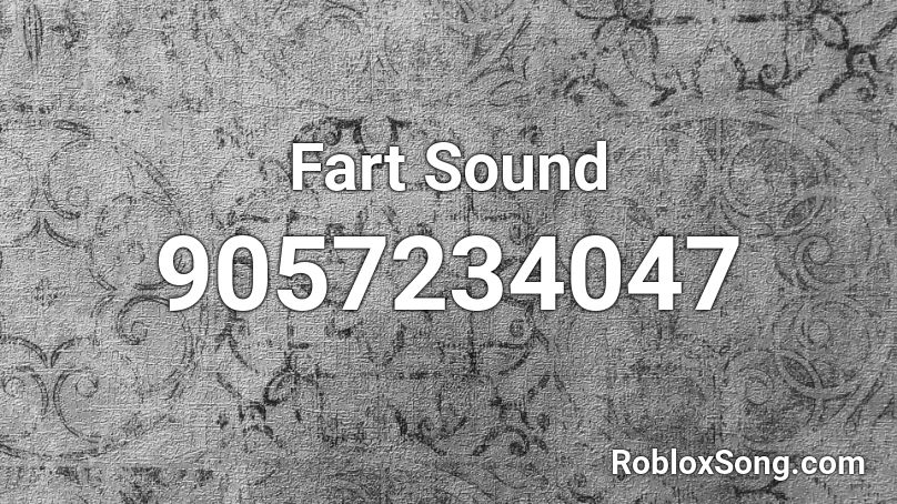 Fart Sound Roblox ID