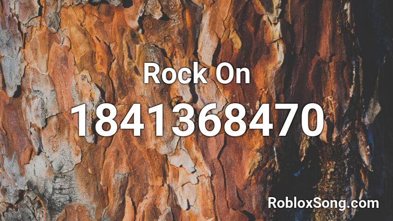 Rock On Roblox ID