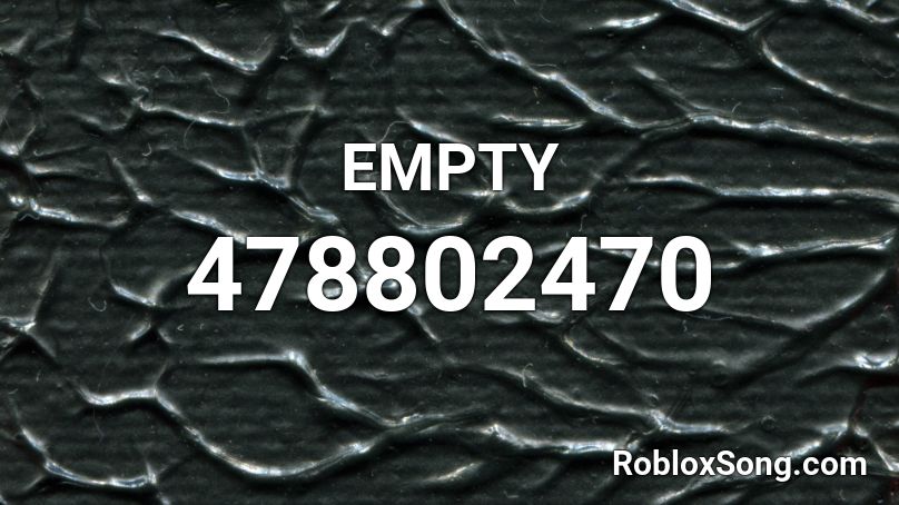 EMPTY Roblox ID