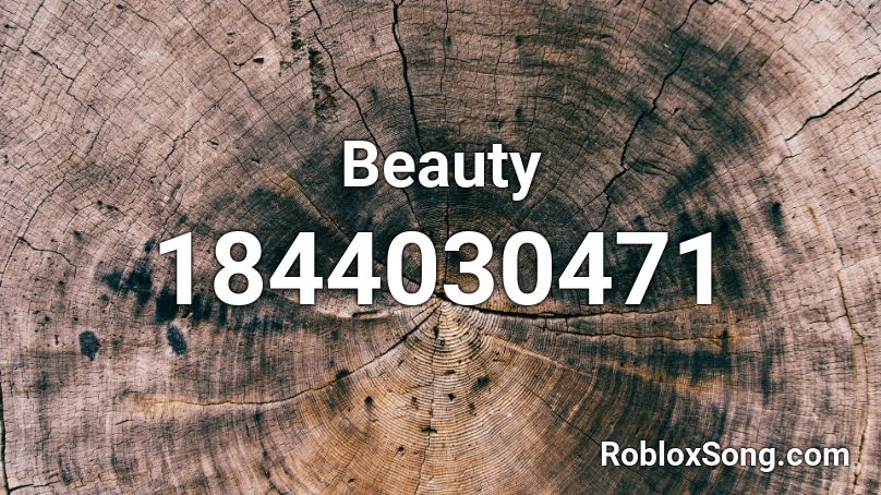 Beauty Roblox ID