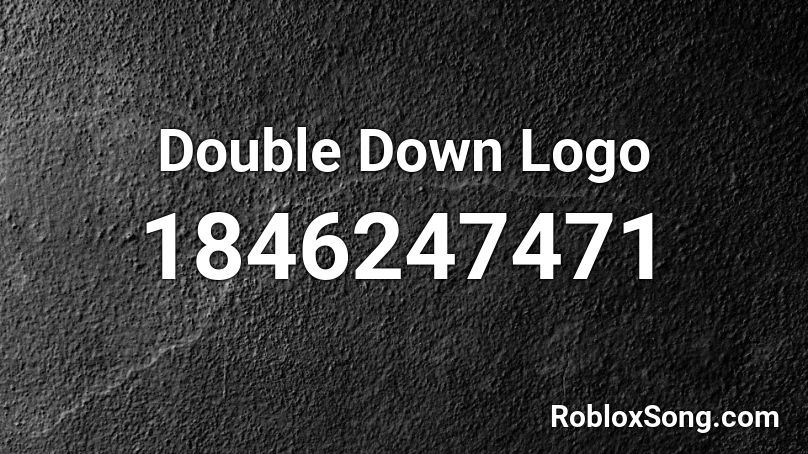 Double Down Logo Roblox ID