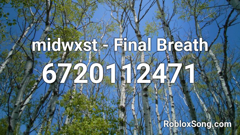 midwxst - Final Breath Roblox ID