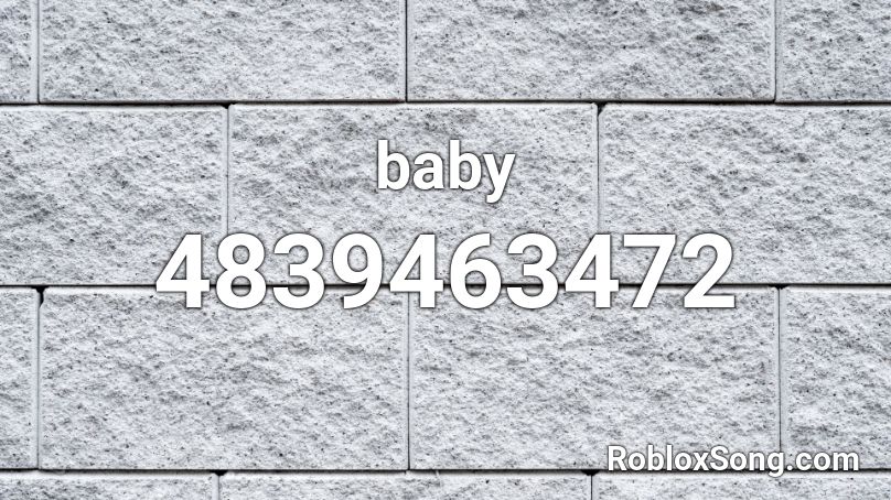 baby Roblox ID