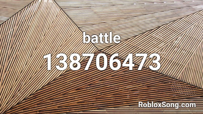 battle Roblox ID
