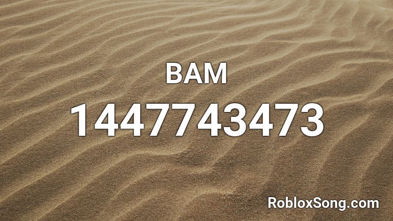 BAM Roblox ID