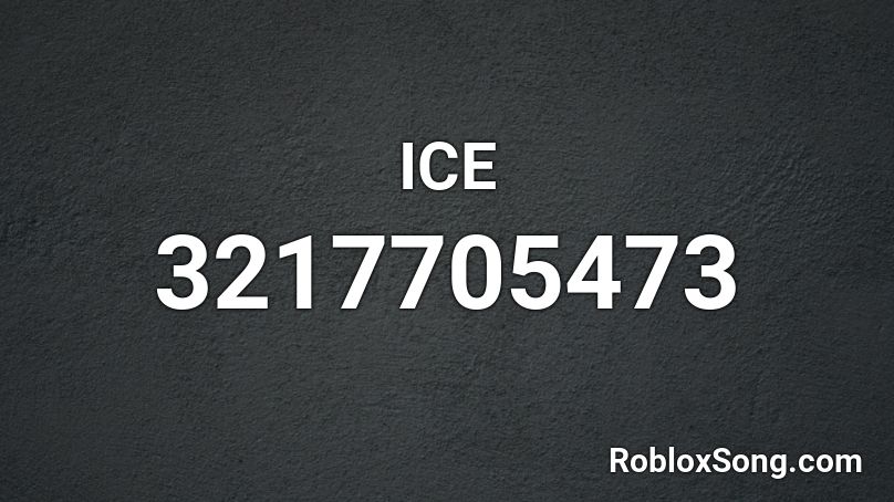 ICE Roblox ID