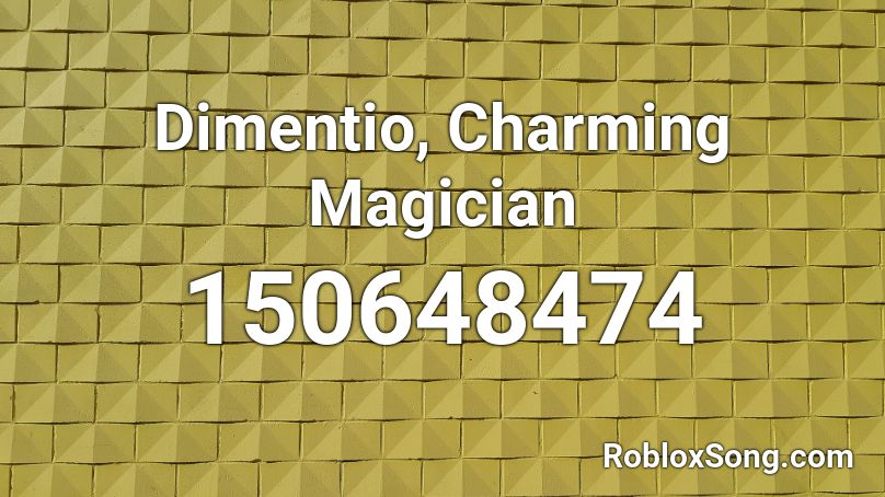 Dimentio, Charming Magician Roblox ID